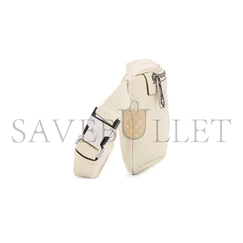 GUCCI GG EMBOSSED BELT BAG 658582 (23*13*5cm)
